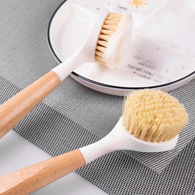 3pcs Craftsmanship Kitchen Brush Grout Scrubber Dish Scrub Tub Scrubber Wire Brush