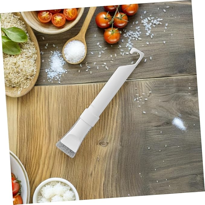 PRETYZOOM 1Set Multifunctional Corner Cleaning Brush with Replaceable Head for Tight Spaces Kitchen Bathroom Grout Sinks Windows and Sliding Door Tracks