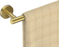 FORIOUS Towel Bar Wall Mounted, Stainless Steel Towel Racks for Bathroom, Includes Wall Mounting Hardware (Brushed Gold, 20 Inch)