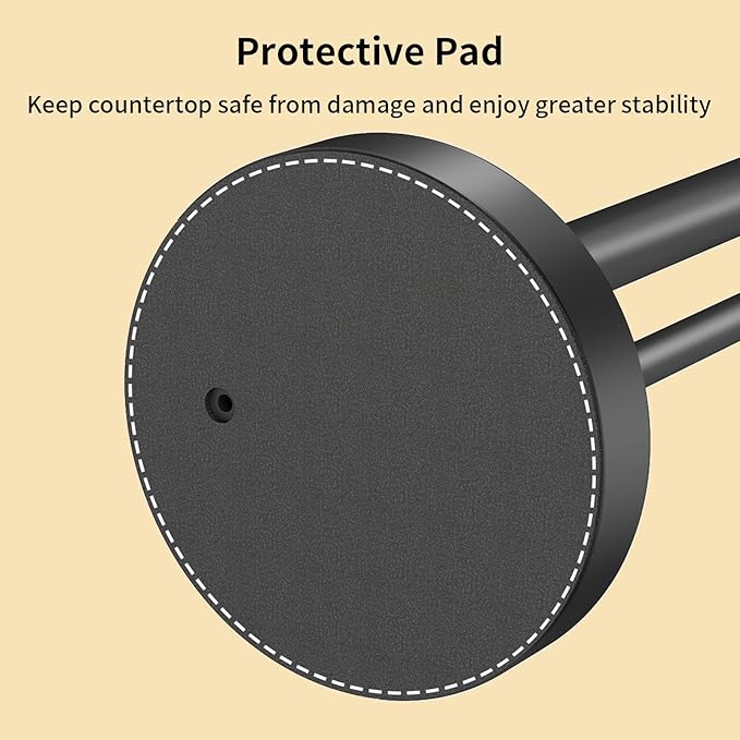YUMORE Toilet Paper Holder Stand with Storage, Bathroom Weighted Base Floor Toilet Paper Roll Holder Free Standing for 3 Rolls, Matte Black