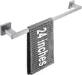 LANC 24-Inche Bathroom Towel Bar for Bathroom Wall Mounted Brushed Nickel Bath Towel Rack Stainless Steel Towel Rod for Toilet Kitchen Towel Holder Towel Hanger Towel Rail, A9010BN-L6