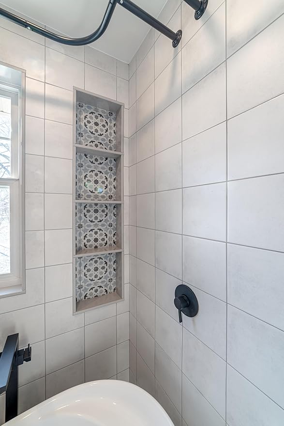 USA - Ready for Tile Niche Preformed Bathroom Recess It Shower Shampoo Shelf (14" X 36")