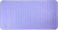 Silicone Dish Drying Mat for Multiple Usage,Easy clean,Eco-friendly,Heat-resistant Silicone Mat for Kitchen Counter or Sink,Refrigerator or Drawer Liner Light Purple 4XL 32 inches x 18 inches