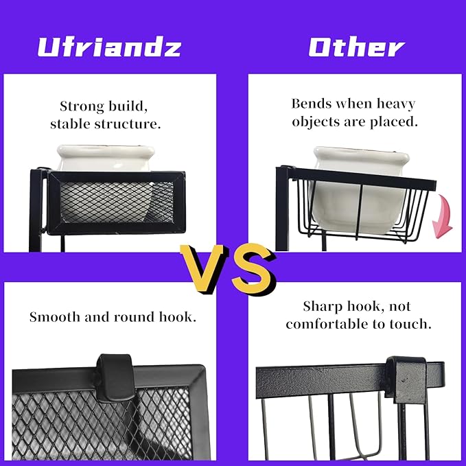 2 Pack Under Kitchen Sink Organizer L-Shaped 2 Tier Pull Out Cabinet Organizer Expandable Bathroom Under Sink Storage with Sliding Drawers Sturdy Metal Pantry Shelves Spice Rack, White