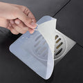 Silicone Tub Stopper Floor Drain Cover, 2 Pieces Sewer Anti-Odor Mat Deodorizing Drain Plugs for Kitchen, Bathroom and Laundry(8 x 8inch)
