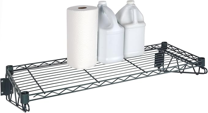 Omega Products Corporation 18" Deep x 24" Wide x 7" High Fixed Freezer Wall Mount Shelving Kit