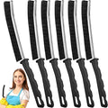 Crevice Cleaning Brush, Multi-Purpose Hard Bristle Brushes for Deep Cleaning Kitchen, Bathroom, Grout, Sink, Cup, Teapot, Bottle, Blender, Corners, Tight Spaces & More 6 Pcs