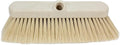 SPARTA 41278EC25 Flo-Thru Plastic Wall Scrub Brush, Equipment Brush With Soft Nylex Bristles For Industrial Kitchens, Hospitals, Commercial Cleaning, 4 Inches, Tan, (Pack of 12)