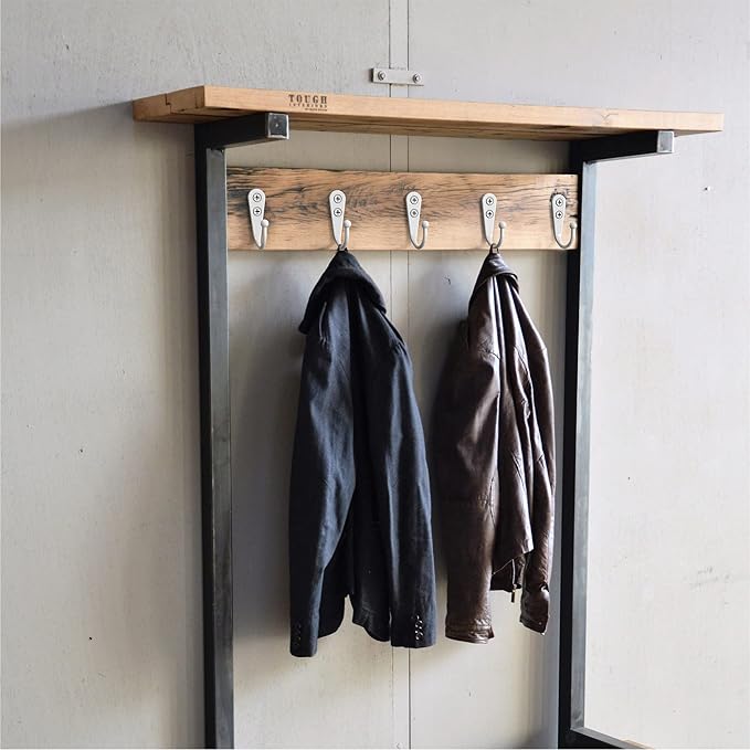 15 Pack Heavy Duty Coat Hooks Wall Mount, with 30 Mounting Screws, White Multi-Purpose Storage for Robe, Towel, Key, Bag, Coffee Mug