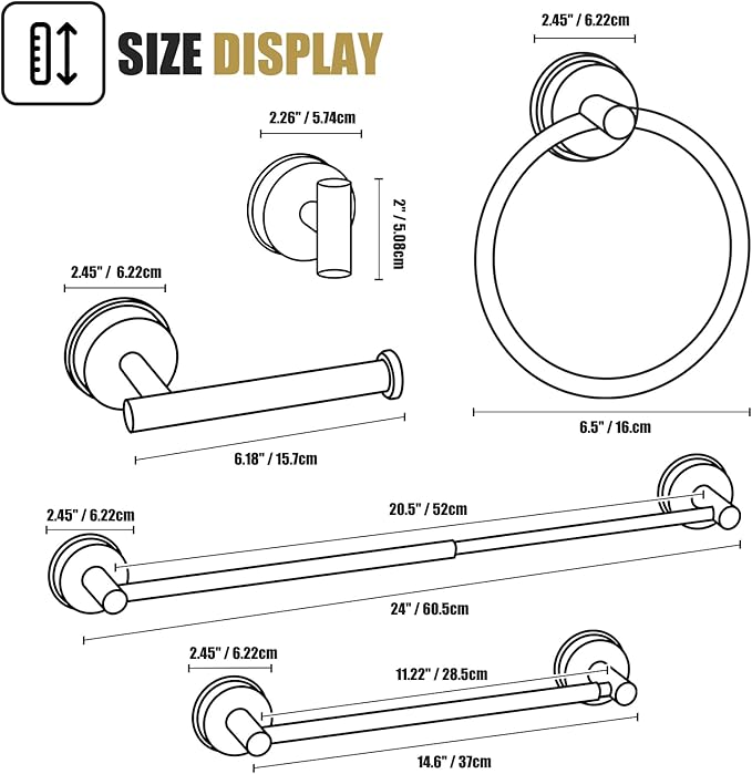 BKV Suction Cup Towel Ring,Hand Towel Holder for Bathroom,Stainless Steel Heavy Duty Round Towel Hanger for Bath,Kitchen-Brushed Nickel Silver