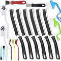 Window Groove Cleaning Brush, Window or Sliding Door Track Cleaner for Sliding Door, Sill, Tile Lines, Shutter, Car Vents, Keyboard (16 Pcs Cleaning Tool)