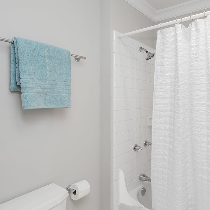 Prime-Line M 6086 Bath Tub Splash Guard, 9 in. x 10-3/4 in., Plastic, White