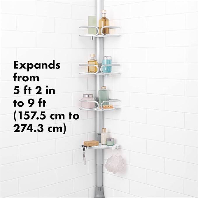 OXO Good Grips Quick-Extend Aluminum Pole Caddy