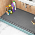 TigeJoy 37" x 22" Under Sink Mats for Kitchen Waterproof, Leak-Proof Silicone Mat Sink Protector and Cabinet Liner, Kitchen Essentials Organizer and Storage, Boot or Shoe Tray, Pet Feeding Mat