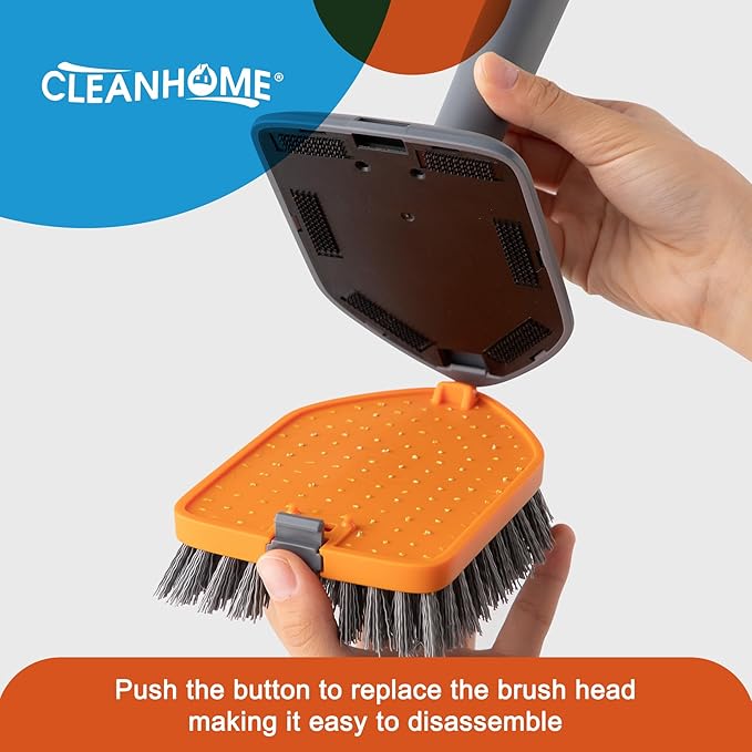 Tile Scrubber Brush Replacement Head 2 Pieces（Fit for ASIN:B09GF2LSZ8