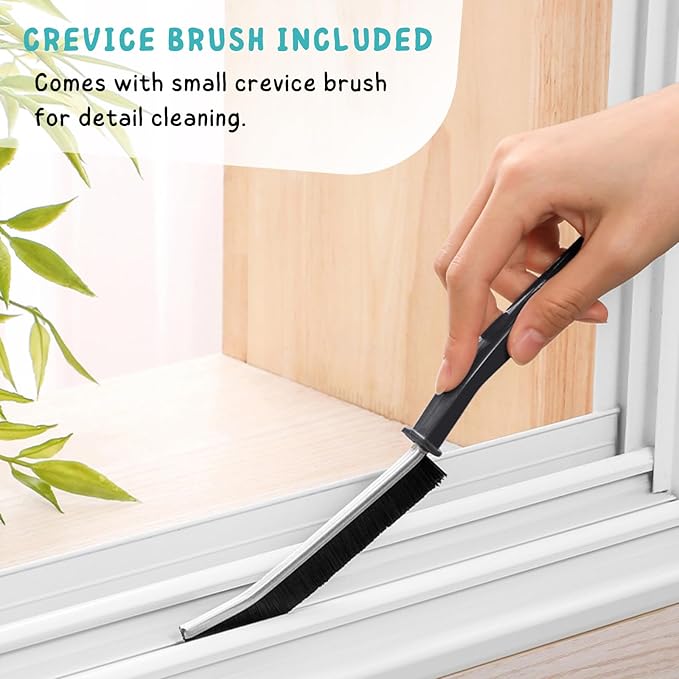 Shower Scrub Brush, Deck Brush with Long Handle, Grout Brush with Long Handle, 49'' Tile Cleaner Tool for Shower, Bathroom Floors