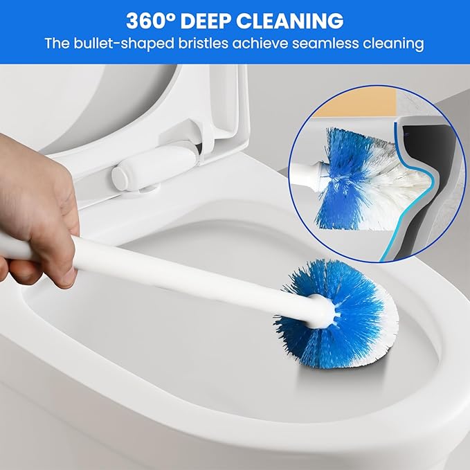 Toilet Brush Refills for OXO + Electric Spin Handle for Scrub Daddy/Mommy Sponges