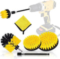 Drill Brush Accessories Set, Extension Accessories, Bathroom Multi-Purpose Automotive Details, Carpet, Tiles, Kitchen Sink Corner (6PCS-2)