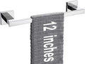 LANC Chrome Towel Bar for Bathroom Wall Mounted 12-Inche Silver Bath Towel Ring Stainless Steel Polished Hand Towel Holder for Cabinet Kitchen Towel Rack Towel Hanger, A9010CP-L3