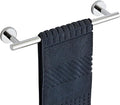 Bathroom Towel Bar, 12-Inch Towel Rack for Bathroom Wall Mounted, Chrome Thicken SUS304 Stainless Steel Towel Rod Modern Home Decor (Total Length 14-Inch)