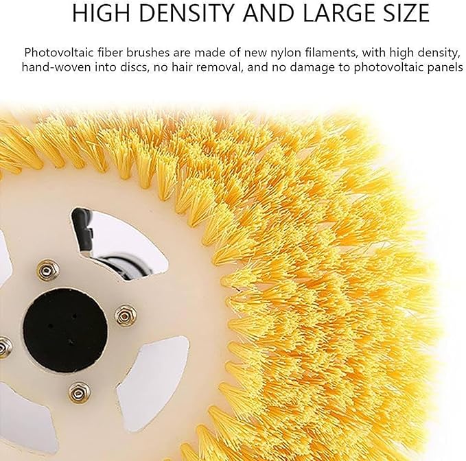 Outdoor Window Glass Solar Panel Cleaning Brush, 7.5m,Electric Water Fed Pole Kit,Solar Panel Cleaning Kit,Automatic Rotary Cleaning Brush,With Adjustable Extension Rod