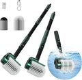 Minthouz Electric Spin Scrubber - 74W High Power, Dual Speed Rotation (350-450 RPM), Extendable 42-Inch Pole, Digital Battery Display, Multi-Purpose Brushes for Home & Outdoor Use