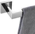 KOKOSIRI 32-Inch Single Towel Bar, Bathroom Kitchen Towel Holder, Wall Mounted SUS304 Stainless Steel Towel Rack, Polished Chrome, B4003CH-L32