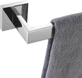 KOKOSIRI 36-Inch Single Towel Bar, Bathroom Kitchen Towel Holder, Wall Mounted SUS304 Stainless Steel Towel Rack, Polished Chrome, B4003CH-L36