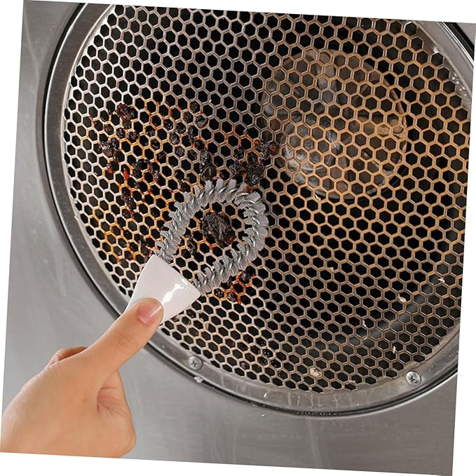 2pcs Heavy Duty Crevice Cleaning Brush Set with U-Shaped and Bent Design, Multifunctional Kitchen Grout Scrub Tool for Stove, Grill, and Tight Space Cleaning