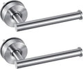 JOMOLA Toilet Paper Holder Silver, 2 Pack