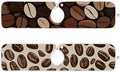 2 PCS Kitchen Sink Splash Guard 23.6 Inch Faucet Mat for Kitchen Sink Bathroom Sink Faucet Absorbing Drip Drain Mat Pad Microfiber Soft Washable Brown Coffee Beans