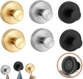Luxe Hold No-Drill Hooks, 2024 Upgraded Suction Cup Hooks, Stainless Steel Waterproof Suction Cup Hooks for Shower, Bathroom, Hanging Towels, Mounting on Glass Shower Doors, Tile, Mirrors (3 Color*2)