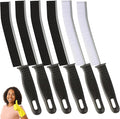Crevice Cleaning Brush Set, 6 Pack Gap Cleaning Brushes for Bathroom, Kitchen, Window Track, Hard Bristle Grout Cleaner Tool for Deep Crevice and Narrow Space Cleaning