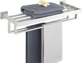 Alise Towel Rack with Double Towel Bars 24 Inch Towel Racks for Bathroom Wall Mounted,Bathroom Towel Holder Square Towel Hanger,SUS304 Stainless Steel Towel Shelf with Towel Bar,Brushed Nickel