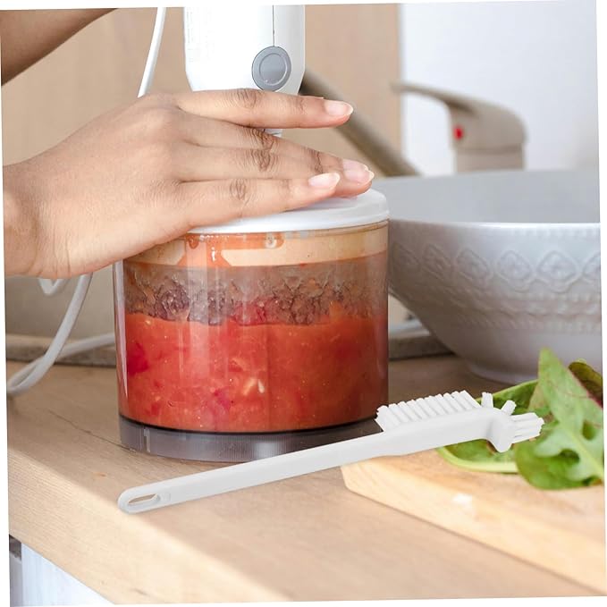 ABOOFAN Unique Design Brush Head for Dishwasher Blender Juicer Soy Milk Maker Kitchen Sink Tile Grout Cleaning Brush