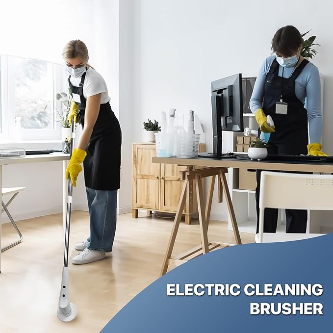 Electric Spin Scrubber Off White