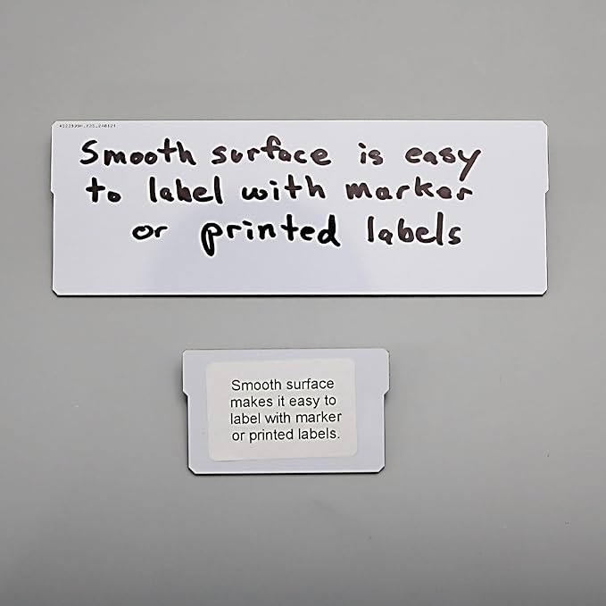 (64-Pack) Small Drawer Dividers compatible with Craft Cabinet and Hardware Storage Organizers, (Dividers Only)