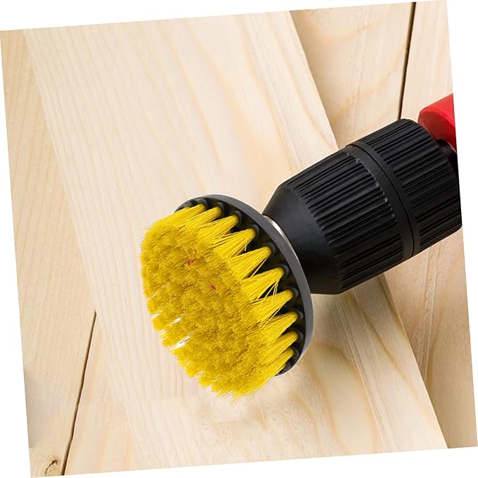 6pcs Electric Drill Brush Cleaning Scrubber Electric Scrubber Electric Cleaning Brush Scrubber Brushes Power Scrubber Cleaning Brush Rotary Drill Brush Power Scrubber Brushes Tool Brushes (Colo