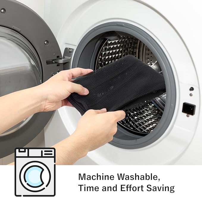 F-color Cruise Essentials 2026 - Mesh Shower Organizer Hanging with 7 Pockets for RV Gym Camping, Quick-Dry Portable Toiletry Bag with Metal Hooks for Bathroom Travel Toiletries