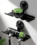 DELITON Suction Cup Razor Holder 2 Pack, Removable Shower Hooks for Inside Bathroom, Powerful Suction Cup Hooks for Towel, Loofah, Razor