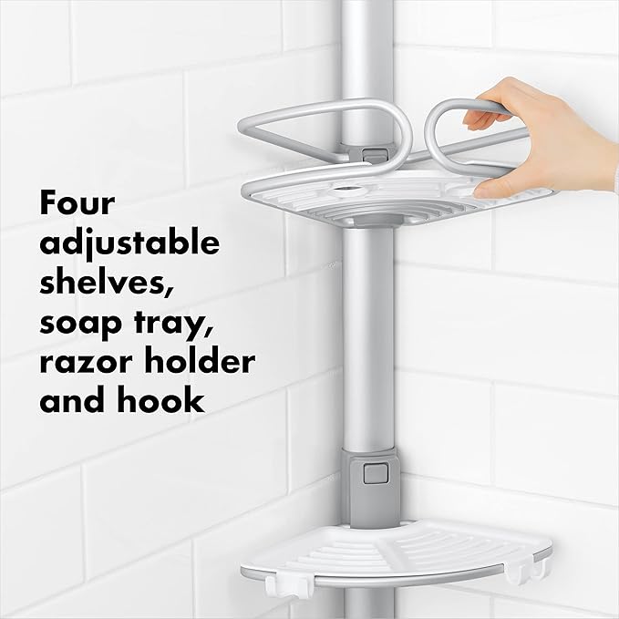 OXO Good Grips Quick-Extend Aluminum Pole Caddy