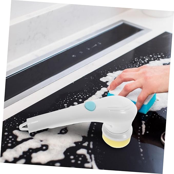 Cordless Bathroom Kitchen Cleaning Brush Electric Shower Sink Scrubber Multi-Function Tile Cleaner