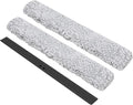 Squeegee Replacement Head for Window Cleaning, Suitable for Windows, Glass Doors, and Mirrors, Shower Scraper Cleaner (Replacement Head Only)