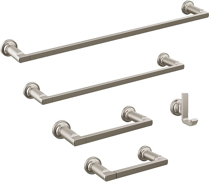 DELTA FAUCET 78955-SS Tetra Pivot Arm Toilet Paper Holder Bath Hardware Accessory in Stainless Steel