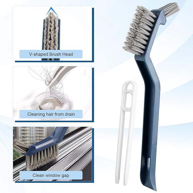 12 Pack Cleaning Brush Tools for Kitchen, Bathroom, Cup,Window