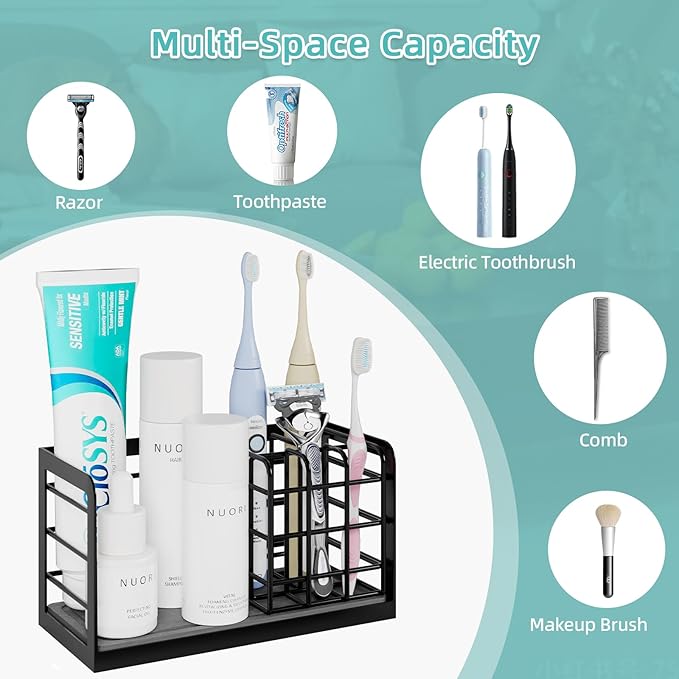 Toothbrush Holder (Black- M)