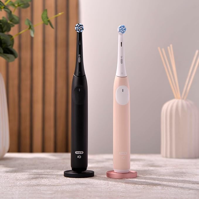 Gold Oral-B Compatible Electric Toothbrush Holder for Bathroom, Aluminum Oral B Toothbrush Holder with Hygienic Drip Capture Stops Toppling with Metal Toothbrush Stand, New Matte Gold