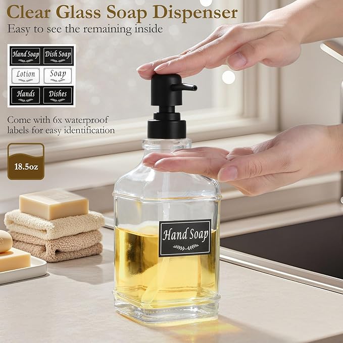 Shinowa Toothbrush Holders with Soap Dispenser and Water Absorbing Diatomite for Bathroom, Stainless Steel Tooth Brush Toothpaste Holder for Kitchen Countertop Sink, Bathroom Organizers and Storage