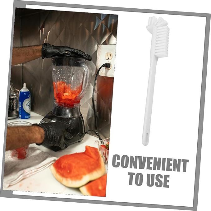 ABOOFAN Unique Design Brush Head for Dishwasher Blender Juicer Soy Milk Maker Kitchen Sink Tile Grout Cleaning Brush