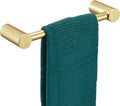 KOKOSIRI Hand Towel Bar for Bathroom Hardware Accessory 12-Inch Bath Towel Holder Contemporary Wall Mounting Brushed Gold Stainless Steel, B4007BG-L12